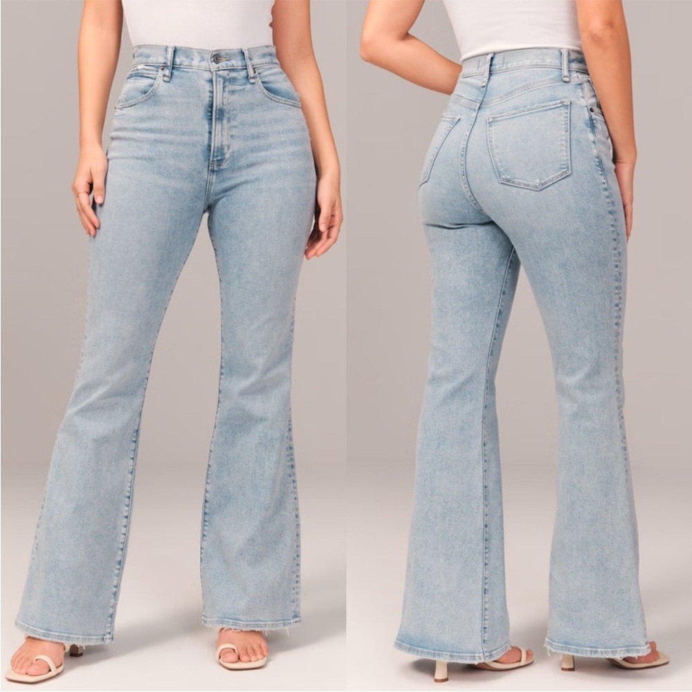 Abercrombie Curve Love Flare Jean